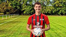 Dreifach-Torschütze Niclas Burmeister.