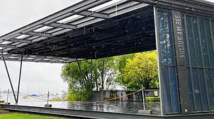 Sie wird leer bleiben: Der geplante Auftritt von Suchtpotenzial auf der Seebühne wird am Donnerstag, 21. August, abgesagt.