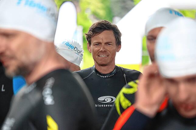 Bild 1: Galerie Swim & Run Überlingen Konstanzer Paul Nykiel siegt beim Swim & Run in Überlingen