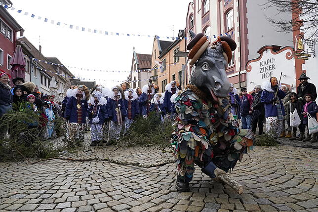 Bild 14: Bilder vom Historischen Umzug am Fasnetmontag in Villingen &ndash; Teil 1