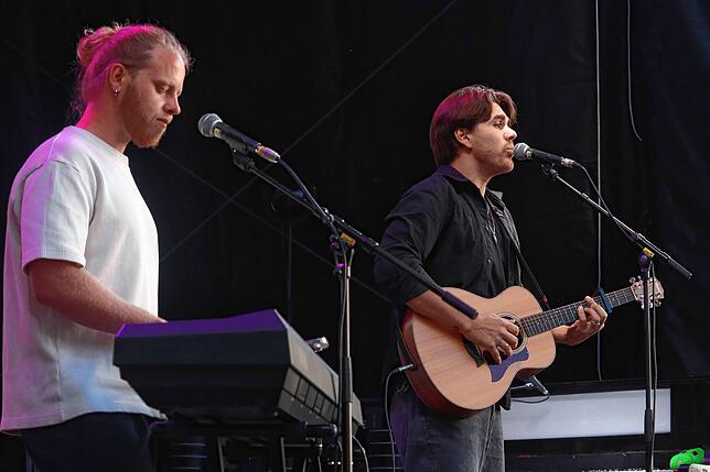 Bild 18: Samu Huber und sein grandioser Auftritt bei der Schlossplatz Meersburg Open Air