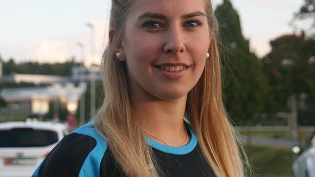Zeigte im Tie Break eine starke Aufschlagserie: Nikola Strack. Bild: Zschäbitz