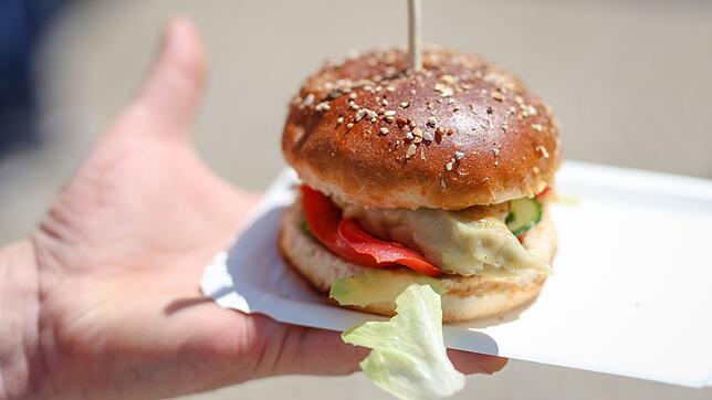 Maultaschen gibt's auch als Burger.