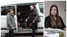 Maryna und Stanislav Bogdan (Bild links, von links) haben in Waldshut-Tiengen ein Wärmepumpen-Unternehmen gegründet und beschäftigen ...