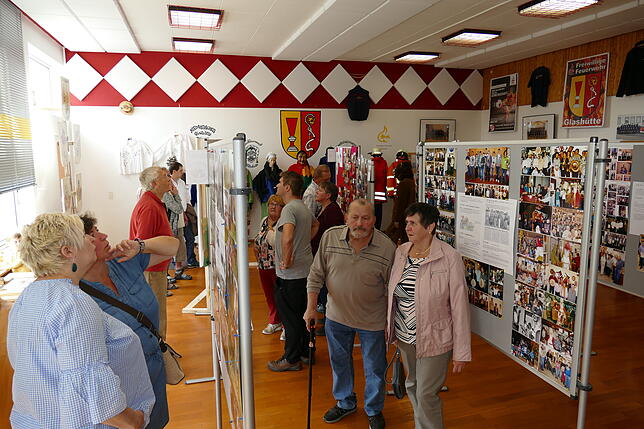 Die Sonderausstellung in der Gymnastikhalle zog am Wochenende viele Besucher an.