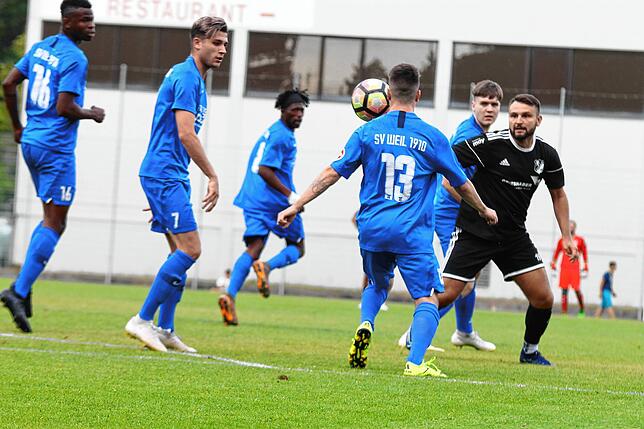 Bild 8: Klare Niederlage für SV 08 Laufenburg im Testspiel beim SV Weil &ndash; und wir haben Bilder!