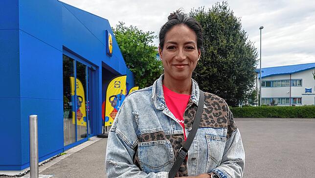 Marinella Dünki findet das neue Konzept super. Sie wohnt in Rafz und damit nur drei Kilometer vom neuen Lidl entfernt.