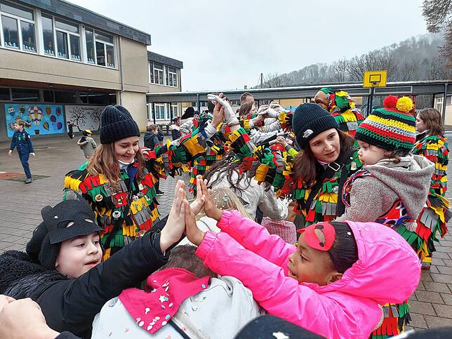 Bild 28: Bilder von der Schülerbefreiung in Stühlingen