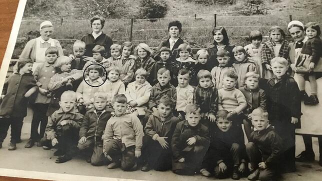 Angela Koch (eingekreist) war als Vierjährige zur Kinderkur im Haus Hohenbaden. Die sechs Wochen haben bei ihr bis heute Spuren ...