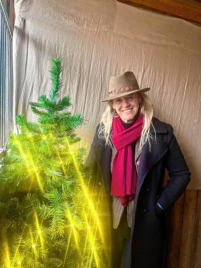 Organisatorin Kerstin Tritschler ist mit dem Verlauf der Weihnachtswelt 2024 sehr zufrieden.