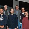 Marcus Posniak (vorne Mitte) ist neuer erster Vorsitzender der Stadtmusik Bad Säckingen. Sein Stellvertreter Tobias Biendl, Dirigent ...