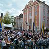Das Bodensee-Weinfest in Meersburg, hier die Eröffnung 2018, ist alljährlich ein Publikumsmagnet.