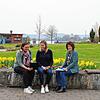 Melanie Hahn, Vanessa Stemmer und Sandra Domogalla (von links) planen für dieses Jahr viele Feste sowie andere kulturelle und ...