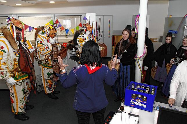 Bild 5: Fasnet Donaueschingen: Närrische Stimmung im SÜDKURIER-Stüble