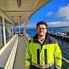 Alexander Boos auf der Fähre Tabor an der Haltestelle in Konstanz. Ihm und seinen Kollegen macht der raue Umgang mit den Passagieren zu ...