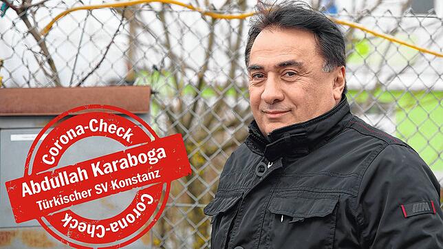 Abdullah Karaboga, Präsident des Türkischen SV Konstanz.