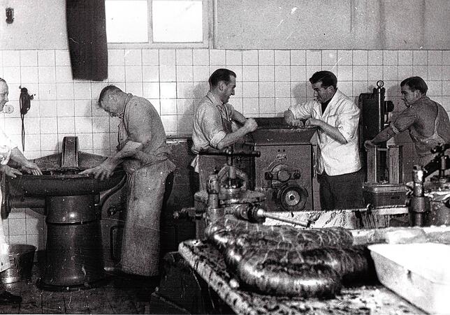 In Eugen Mülhaupts Waldshuter Betriebs waren Anfang der 1940er Jahre etwa 20 Angestellte tätig.