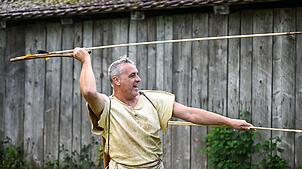 Bei der Europameisterschaft der prähistorischen Jagdwaffen durfte jeder mitmachen.