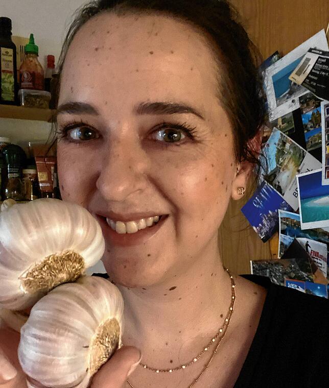 Hat ein Herz für Knoblauch: Anna-Maria Schneider.