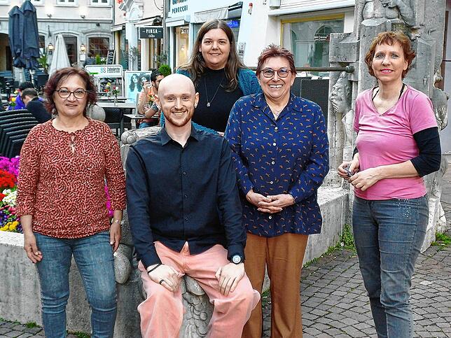 Der neue Vorstand des Kreismietervereins (von links): Silvia Catania, Marius Mehlin, Miriam Salomon, Helga Knopki, Manuela Schneider.