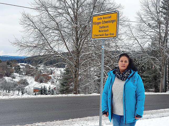 Sie will ihr Dorf schützen und nicht dem Verkehrs-Kollaps opfern: Weilersbachs Ortsvorsteherin Silke Lorke.