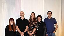 Madlen Lutz (links) ist neu Kassiererin. Daneben (von links) der scheidende Vorsitzende Ulrich Berger, Stellvertreterin Iris Bono, ...