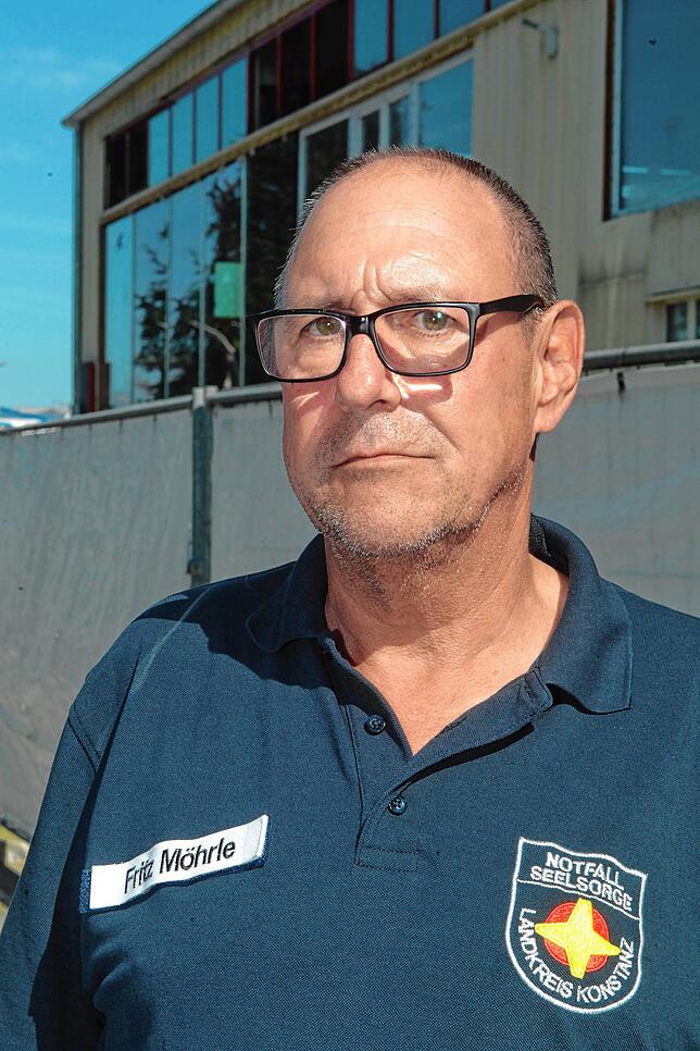 Auch bei der Schießerei in einer Diskothek in Konstanz am 30. Juli 2017 war Notfallseelsorger Fritz Möhrle im Einsatz.