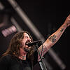 Garanten für energiegeladene Live-Shows: Dave Grohl von den Foo Fighters.