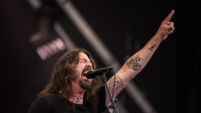 Garanten für energiegeladene Live-Shows: Dave Grohl von den Foo Fighters.