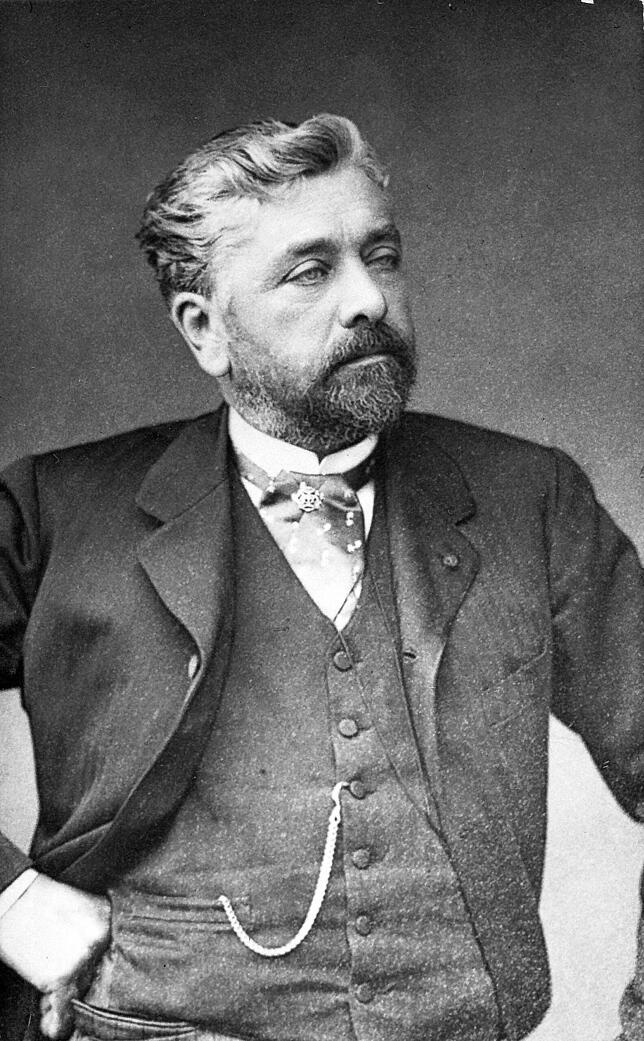 Der Konstrukteur des Eifelturms: Gustave Eiffel auf einem Bild aus dem Jahr 1889. Die Stadt Paris hat ihm einen Touristen-Parcours gewidmet.