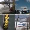 Der Konstanzer Pegel und Bilder von früheren Hochwässern am Hochrhein und am Bodensee. Aktuell steuert der See auf den Grenzwert von ...