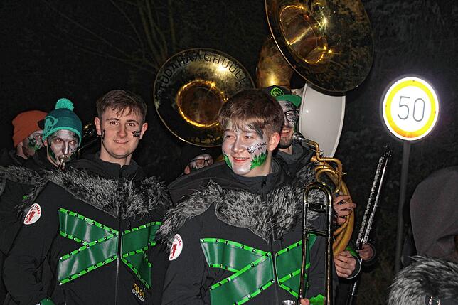Bild 8: Bilder vom Nachtumzug beim Kleggau-Narrentreffen am Samstag