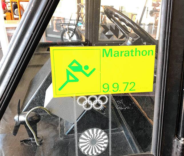 Beim Olympia-Marathonlauf waren drei Prototypen des Dornier Delta II E gefragt.