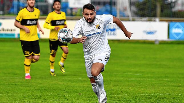 Tormaschine: Bujar Halili vom SV 08 Laufenburg führt mit zehn Treffern die Torjägerliste der Landesliga an.