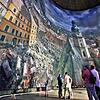 Riesengroß und kreisrund: Die Panoramen von Yadegar Asisi sind mindestens beeindruckend. Wo immer sie zu sehen sind wie hier in Leipzig, ...