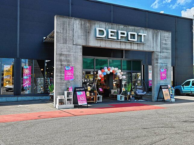 Die Depot-Filiale in Waldshut-Tiengen.