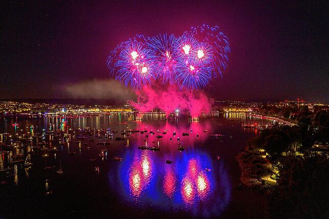 Bild 15: Spektakuläre Bilder vom Feuerwerk bei Seenachtfest und Fantastical 2022