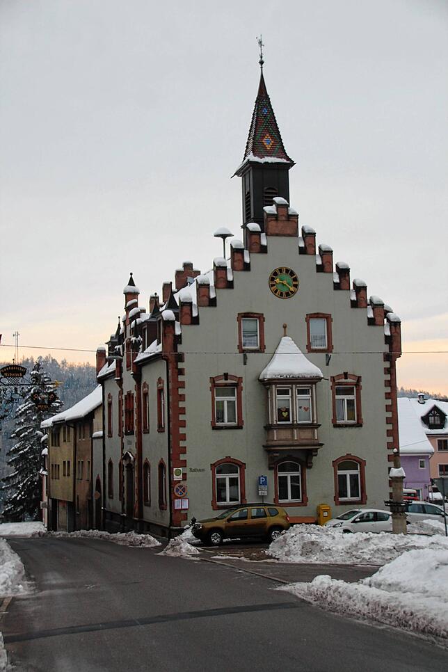 Zu den Großprojekten im Haushalt der Stadt Stühlingen 2021 gehören Neubau und Sanierung des Stühlinger Rathauses.