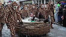 Bild : Teuringer  Johle und Narrenzunft Bitzenhofen können die Fasnet kaum erwarten