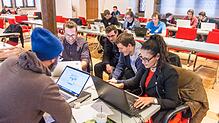 Schon einmal fand in Konstanz ein Hackathon statt, im Januar 2018 versammelten sich die Teilnehmer noch im Ratssaal. Jetzt findet die ...