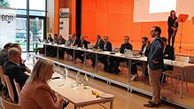 Der Bund Deutscher Blasmusikverbände tagt an zwei Tagen in Geisingen, sowohl die Gesamtorganisation am Sonntag mit dem kompletten ...