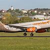 Ein Airbus A&nbsp;320 der griechischen Charterfluggesellschaft Orange2Fly ist häufig auf dem Flughafen zu sehen und wird auf der Strecke ...