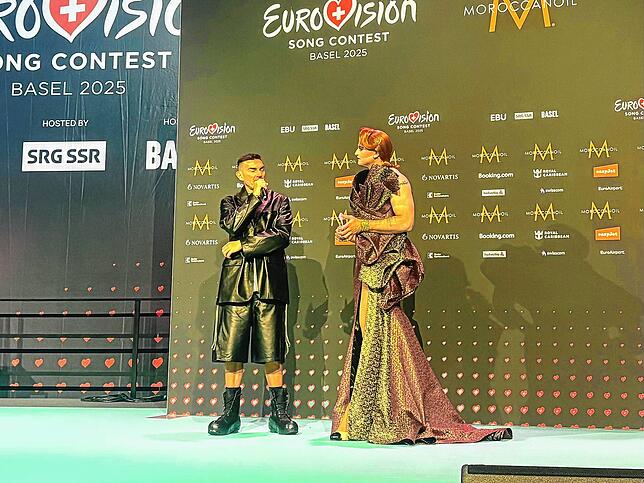 Bild 16: Alle Bilder zur „MET-Gala Europas“ in Basel: So präsentieren sich die ESC-Acts bei der Eröffnungszeremonie