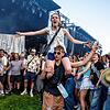 So viel Spaß: Beim Campus-Festival ist die Stimmung gut – wie hier beim Auftritt von Edwin Rosen.