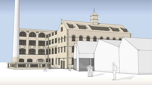 Vision des neuen Museumsquartiers in Schwenningen.