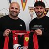 Neuer Stürmer: Giovanni Passannante (rechts) wechselt vom FC Wittlingen zum FSV Rheinfelden. Neben ihm Dario Palleria, Team-Manager der ...