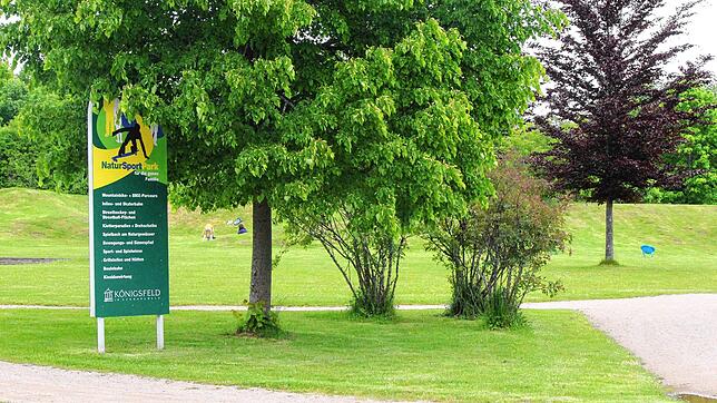 Ein „Präsenzproblem“ der Polizei bemängelt Bürgermeister Fritz Link vor allem am Natursportpark, wo Sachbeschädigungen aufträten. Foto: ...