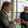 Intensiv tauschten sich der amtierende CDU-Bundestagskandidat Thomas Bareiß und Unternehmer Lothar Bix über wirtschaftspolitische Themen ...
