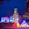 Die Insel Mainau öffnete kurz vor Beginn der Adventszeit den Christmas Garden. Am Sonntag, 7. Januar, ist dieses Event zu Ende gegangen.