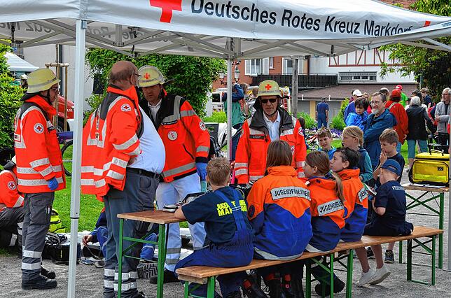 Bild 30: Die besten Bilder der Jahreshauptübung der Freiwilligen Feuerwehr Markdorf – Teil 1